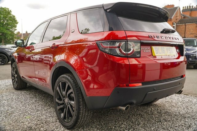 Land Rover Discovery Sport 2016 2.0 Td4 Hse Black Suv 4Wd Eur BL16YSK Red #5