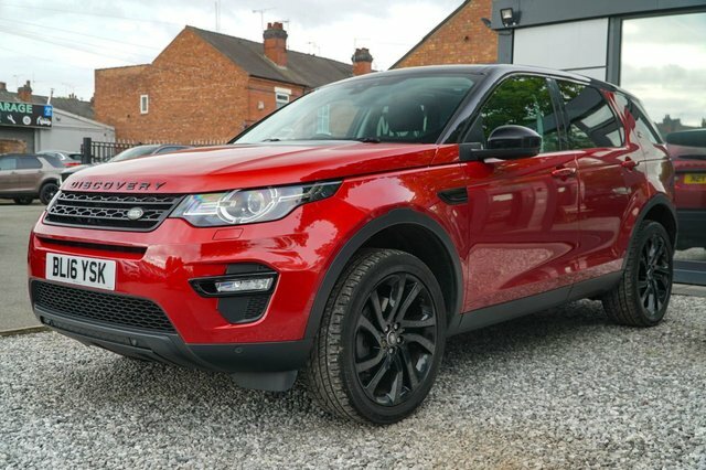 Land Rover Discovery Sport 2016 2.0 Td4 Hse Black Suv 4Wd Eur BL16YSK Red #3