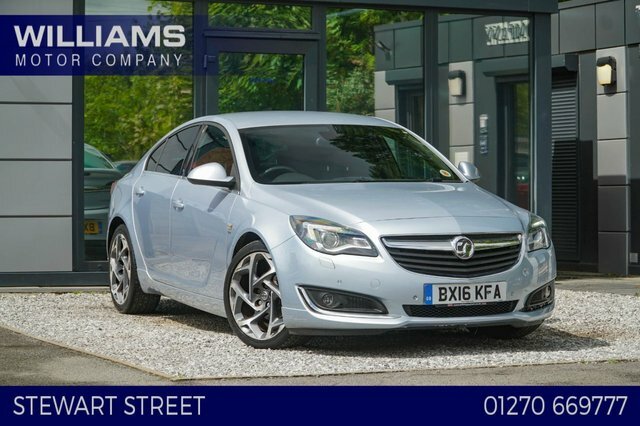 Vauxhall Insignia 2016 2.0 Cdti Ecoflex Sri VX Line Nav Hatchback Silver