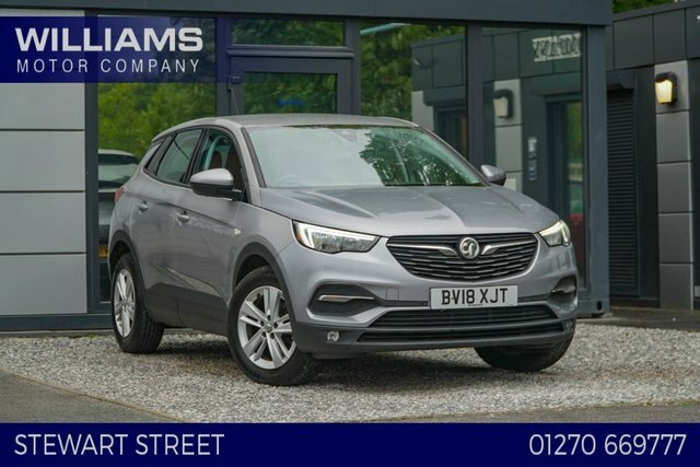 Vauxhall Grandland X 2018 1.2 Turbo Se Suv Euro 6 S Grey