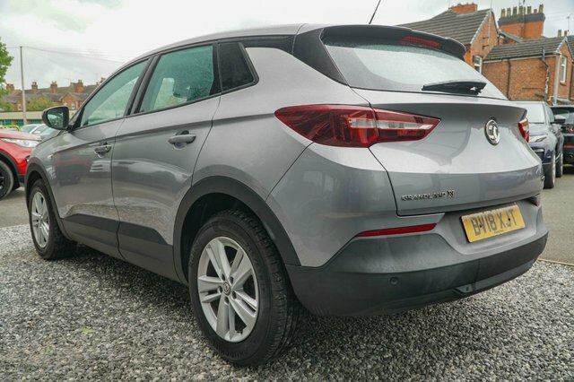 Vauxhall Grandland X 2018 1.2 Turbo Se Suv Euro 6 S BV18XJT Grey #5