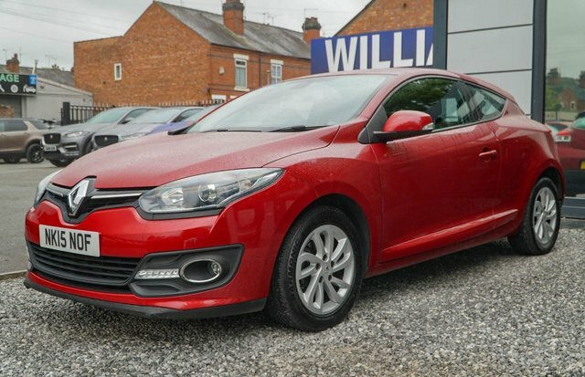 Renault Megane 2015 1.2 Tce Energy Dynamique Tomtom Coupe Pet Red #3