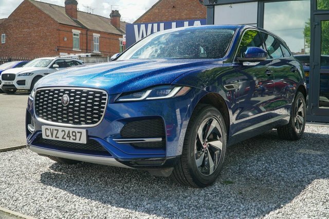 Jaguar F-Pace 2022 2.0 D200 Mhev S Suv Awd Euro CVZ2497 Blue #3