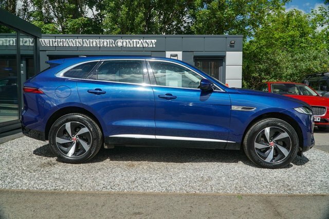 Jaguar F-Pace 2022 2.0 D200 Mhev S Suv Awd Euro CVZ2497 Blue #6