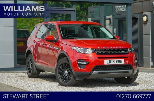 Land Rover Discovery Sport 2018 2.0 Td4 Se Tech Suv 4Wd Euro Red