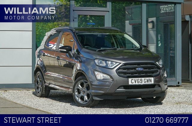 Ford Ecosport 2019 1.0T Ecoboost Gpf St-line Suv Manu Grey