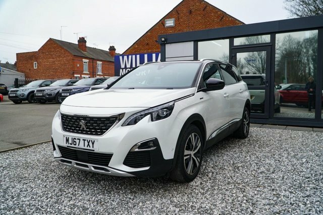 Peugeot 5008 2017 1.6 Bluehdi Gt Line Suv Eat Euro 6 White #4