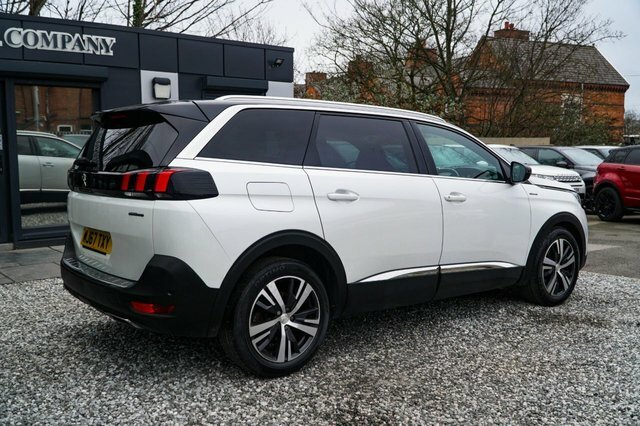 Peugeot 5008 2017 1.6 Bluehdi Gt Line Suv Eat Euro 6 White #5