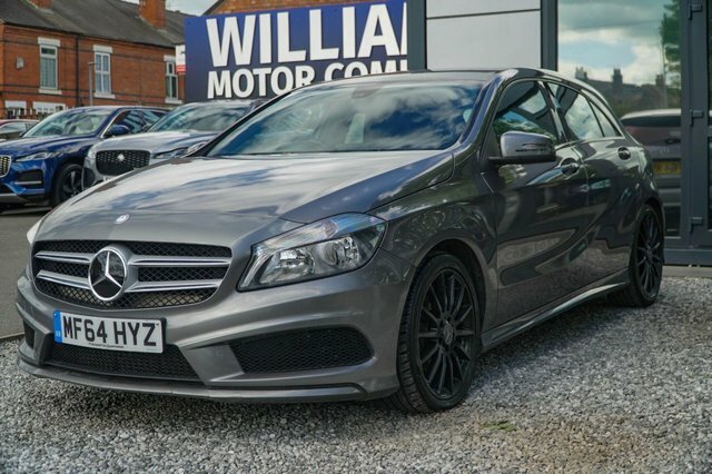 Mercedes-Benz A Class 2014 2.1 A200 Cdi Amg Sport Hatchback M MF64HYZ Grey #3