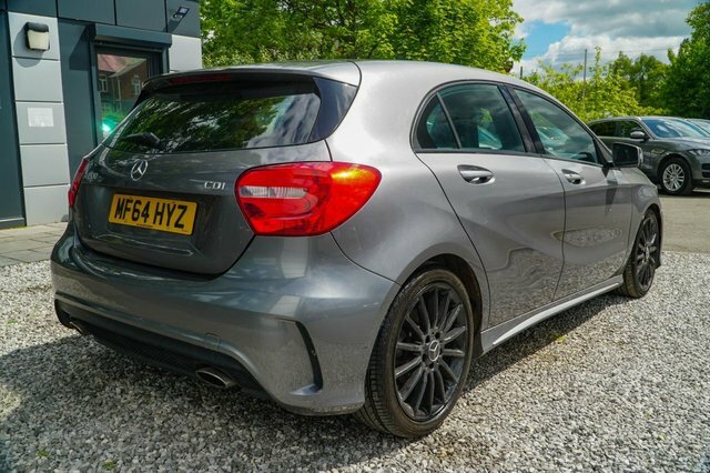 Mercedes-Benz A Class 2014 2.1 A200 Cdi Amg Sport Hatchback M MF64HYZ Grey #5