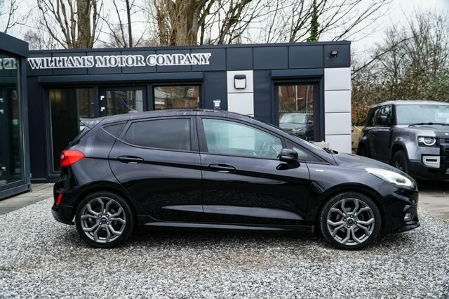 Ford Fiesta 2019 1.0T Ecoboost Gpf St-line Hatchback Petro FL19GZJ Black #3