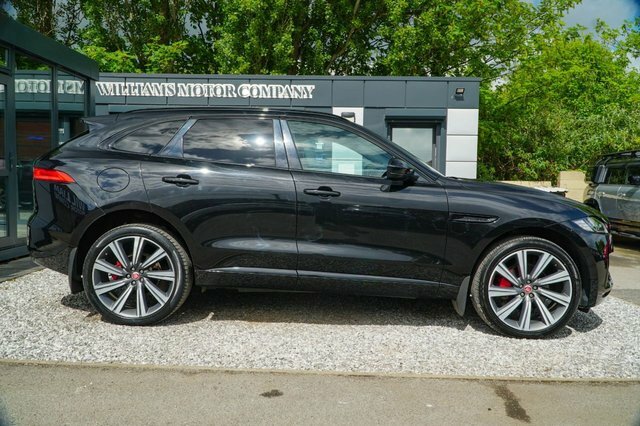 Jaguar F-Pace 2019 3.0 D300 V6 S Suv Awd Euro 6 SB19OPN Black #6
