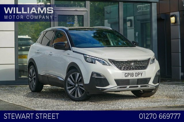 Peugeot 3008 2018 1.2 Puretech Gt Line Premium Suv M White