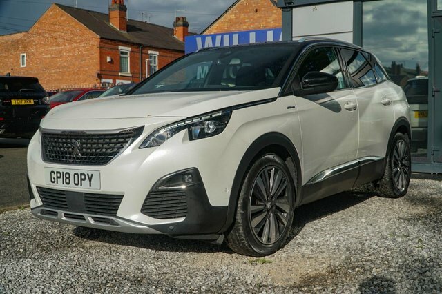 Peugeot 3008 2018 1.2 Puretech Gt Line Premium Suv M GP18OPY White #3