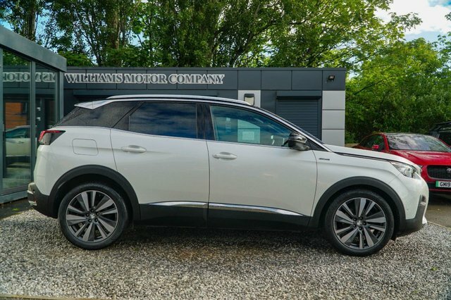 Peugeot 3008 2018 1.2 Puretech Gt Line Premium Suv M GP18OPY White #6