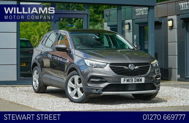 Vauxhall Grandland X 2019 1.5 Turbo D Blueinjection Elite Nav Suv D Grey