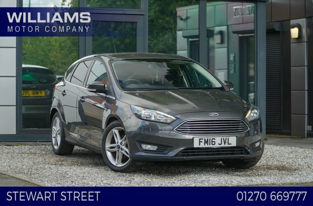 Ford Focus 2016 1.0T Ecoboost Zetec Hatchback Manu Grey