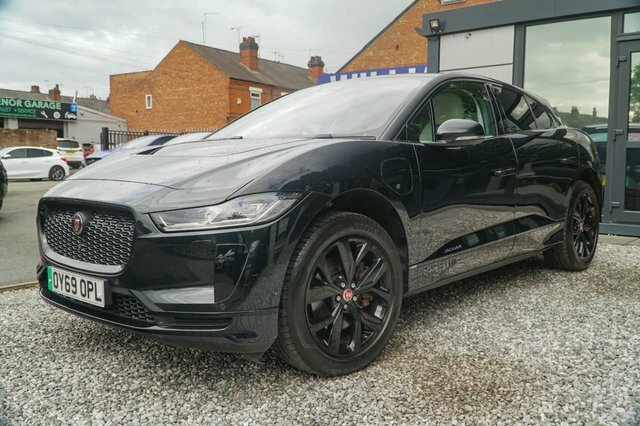 Jaguar I-Pace 2019 400 90Kwh Hse Suv 4Wd 400 OY69OPL Black #3