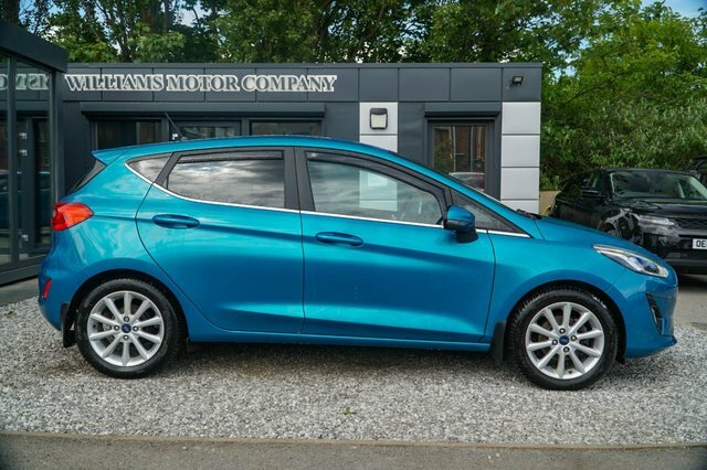 Ford Fiesta 2018 1.0T Ecoboost Titanium Hatchback M SP18UAH Blue #6