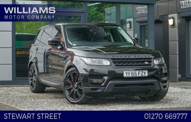 Land Rover Range Rover Sport 2015 3.0 Sd V6 Hse Dynamic Suv 4Wd Black