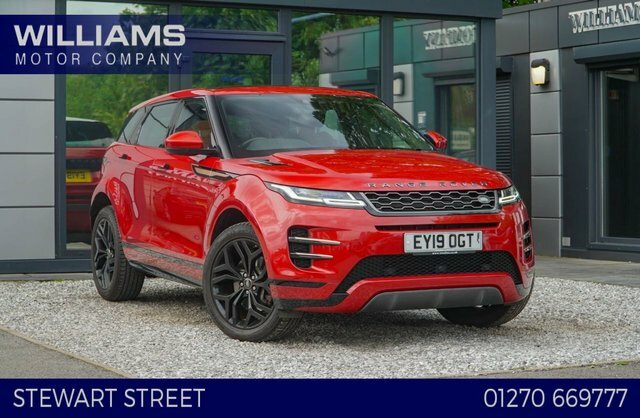 Land Rover Range Rover Evoque 2019 2.0 D150 R-dynamic Se Suv 4Wd Red