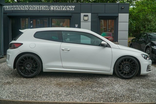 Volkswagen Scirocco 2015 2.0 Tdi Bluemotion Tech R-line Hatchback YT65JKE White #6