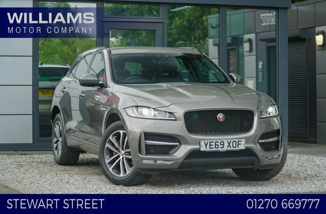 Jaguar F-Pace 2019 2.0 D180 R-sport Suv Awd Euro Silver