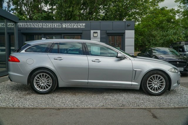 Jaguar XF 2013 2.2D Se Business Sportbrake E WR13RTR Silver #6