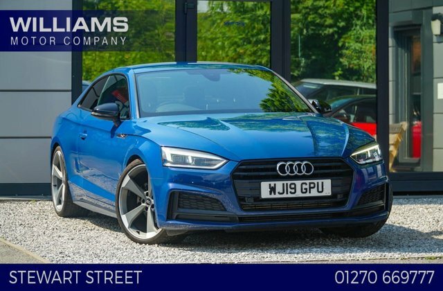 Audi A5 2019 2.0 Tfsi 40 Black Edition Coupe S Blue