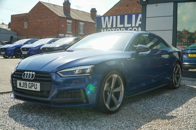 Audi A5 2019 2.0 Tfsi 40 Black Edition Coupe S WJ19GPU Blue #3