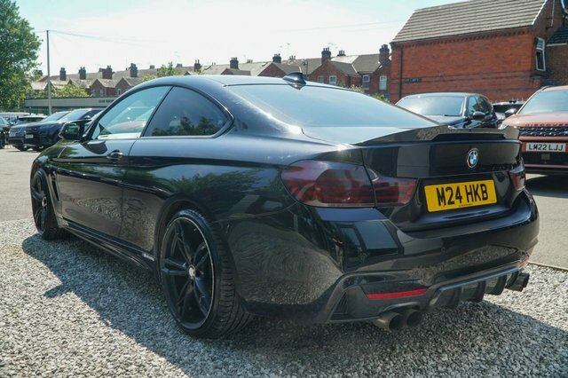 BMW 4 Series Gran Coupe 2015 2.0 420D M Sport Coupe Euro 6 LB65KFG Black #5