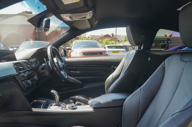 BMW 4 Series Gran Coupe 2015 2.0 420D M Sport Coupe Euro 6 LB65KFG Black #2