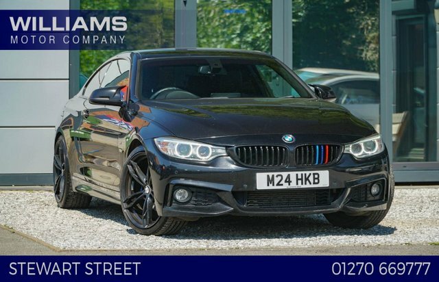 BMW 4 Series Gran Coupe 2015 2.0 420D M Sport Coupe Euro 6 Black