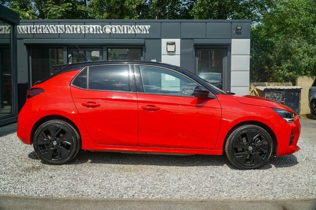 Vauxhall Corsa-e 2022 50Kwh Anniversary Edition Hatchback Elect DS72JZK Red #6