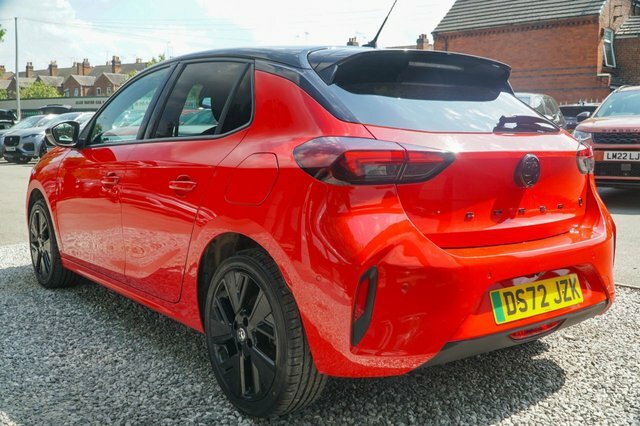 Vauxhall Corsa-e 2022 50Kwh Anniversary Edition Hatchback Elect DS72JZK Red #5
