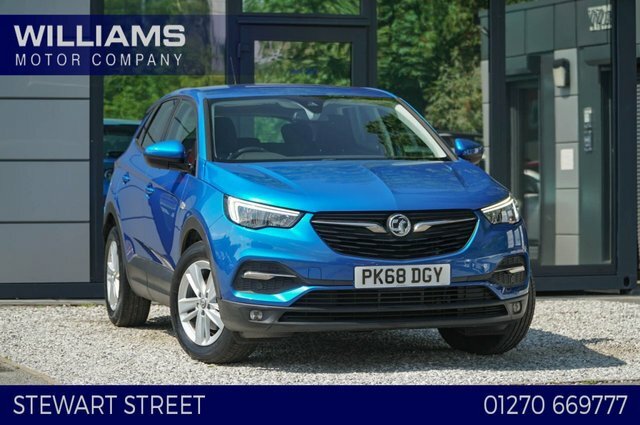 Vauxhall Grandland X 2018 1.2 Turbo Se Suv Euro 6 S Blue