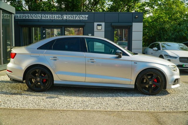 Audi A3 2018 1.5 Tfsi Cod 35 S Line Saloon S Tr BV68TYA Silver #6