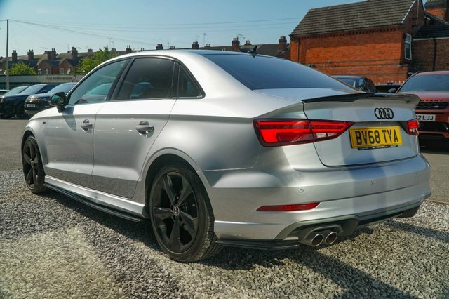 Audi A3 2018 1.5 Tfsi Cod 35 S Line Saloon S Tr BV68TYA Silver #5