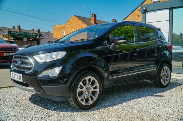 Ford Ecosport 2018 1.0T Ecoboost Titanium Suv YL67UJM Black #3