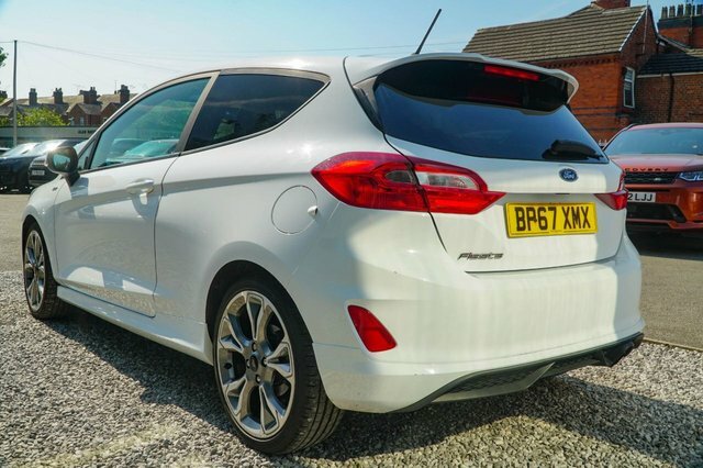 Ford Fiesta 2018 1.0T Ecoboost St-line Hatchback Ma BP67XMX White #5