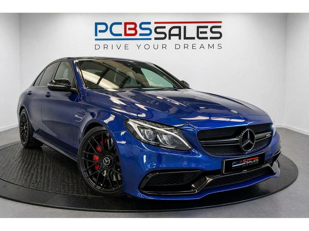 Mercedes-Benz C Class 4.0 C63 V8 Biturbo Amg Premium Saloon Blue