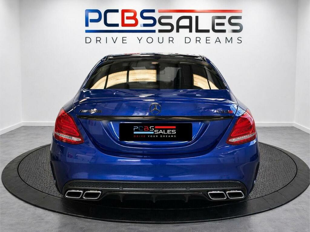 Mercedes-Benz C Class 4.0 C63 V8 Biturbo Amg Premium Saloon Blue #2
