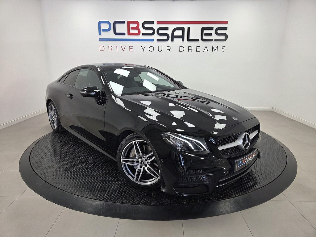 Mercedes-Benz E Class 2.0 E300 Amg Line Coupe G-tronic Euro Black