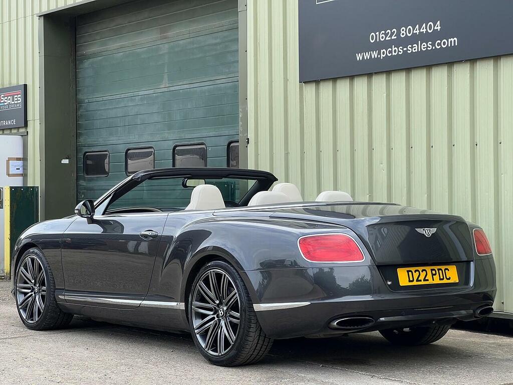 Bentley Continental Gt 6.0 W12 Gtc Speed Convertible 4Wd Grey #4
