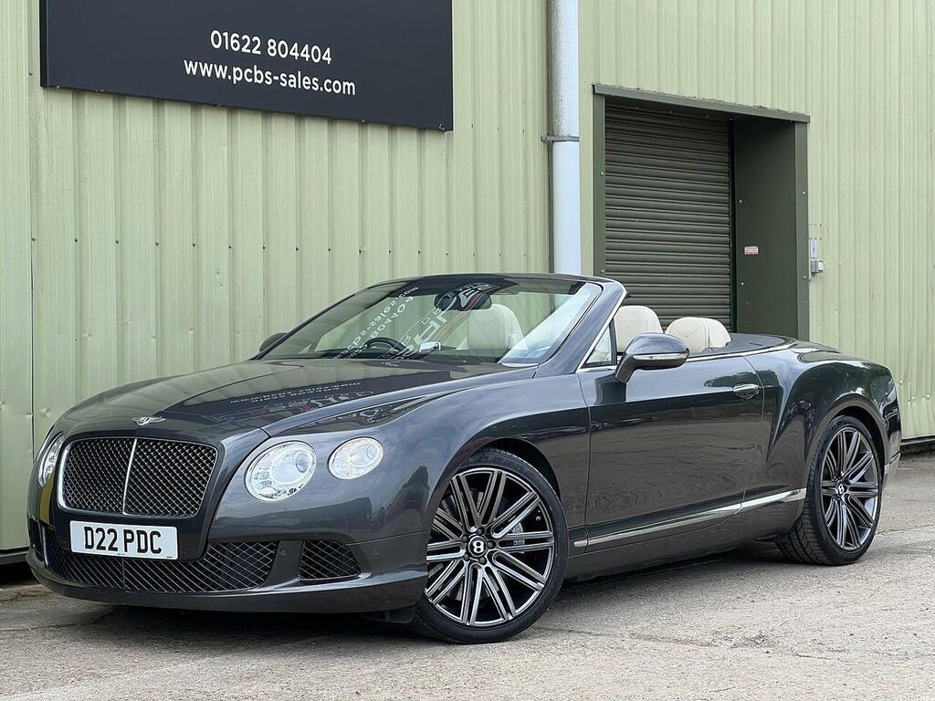 Bentley Continental Gt 6.0 W12 Gtc Speed Convertible 4Wd Grey #3