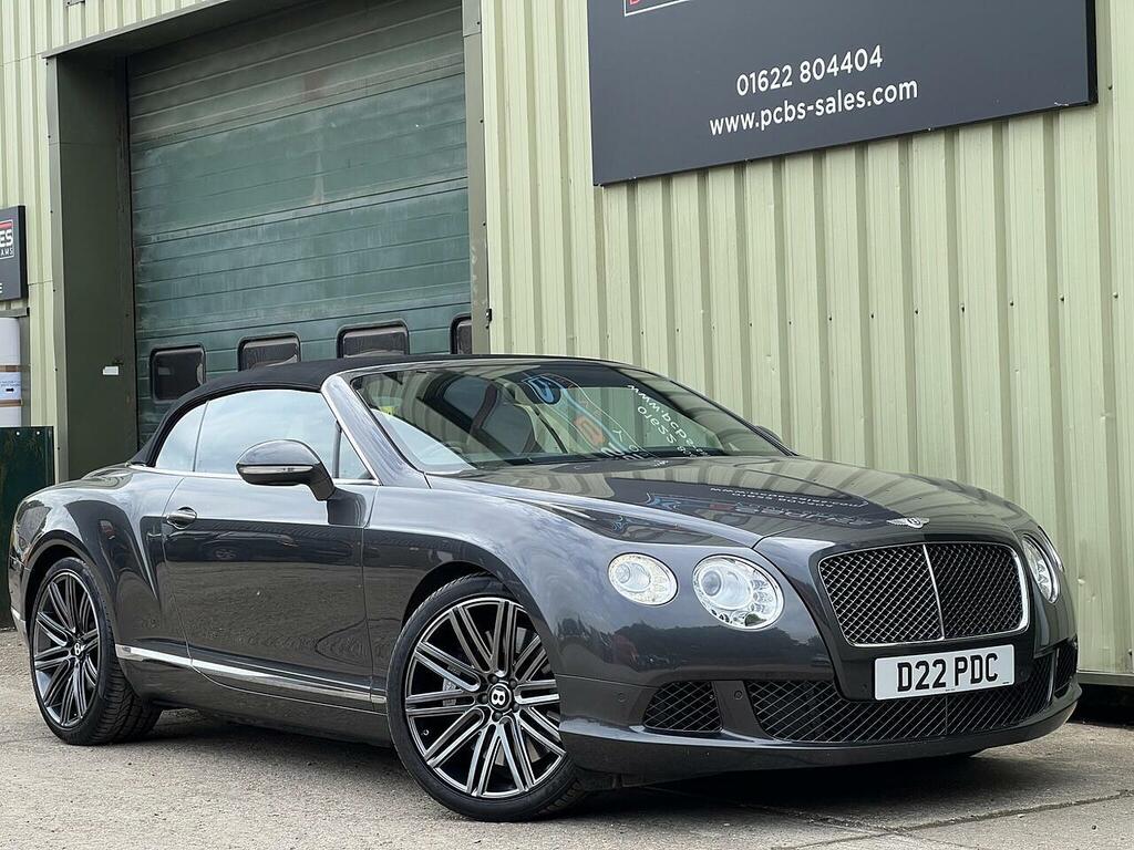 Bentley Continental Gt 6.0 W12 Gtc Speed Convertible 4Wd Grey