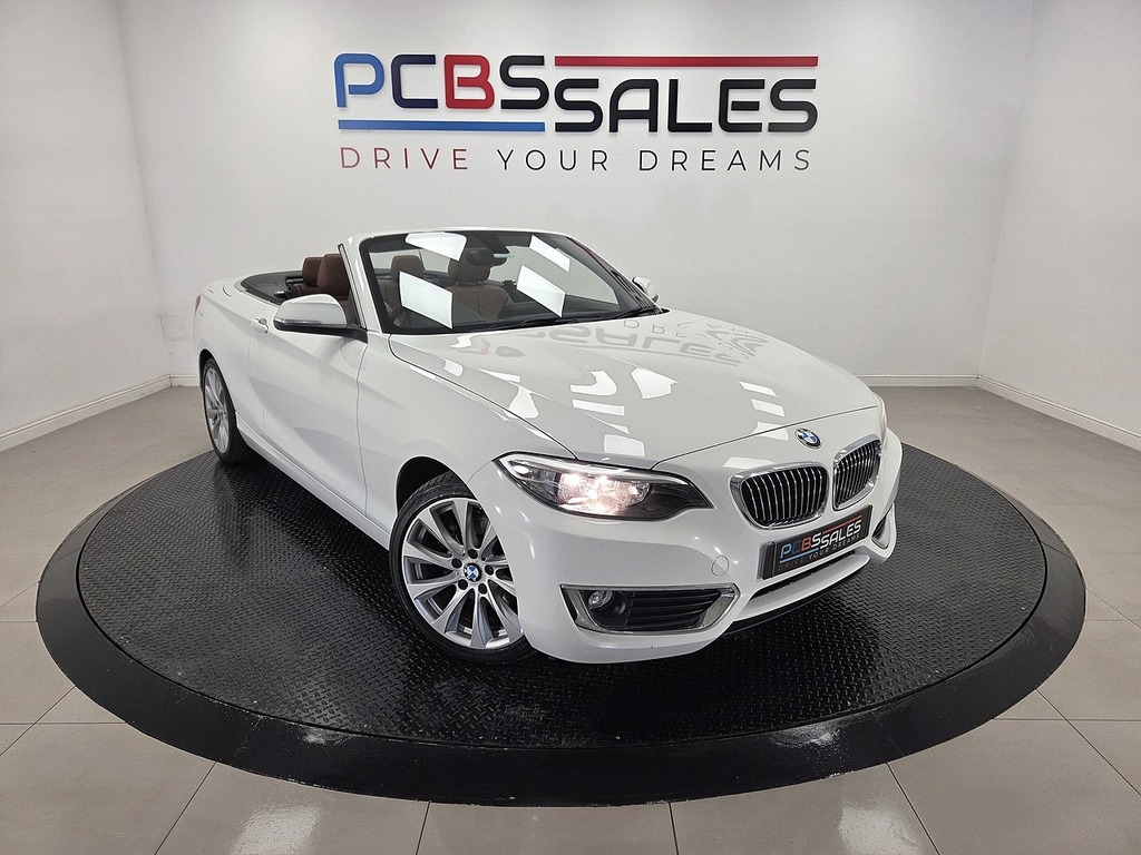 BMW 2 Series 2.0 220D Luxury Convertible Euro 6 White