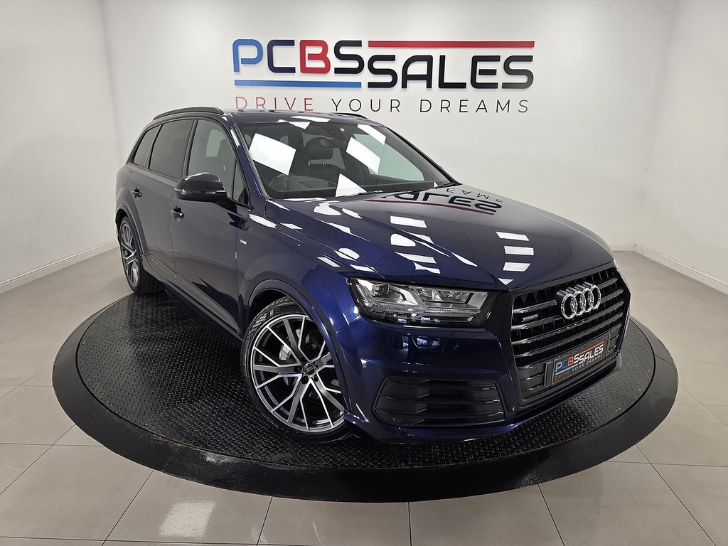 Audi Q7 3.0 Tdi V6 Black Edition Suv Tiptronic Blue