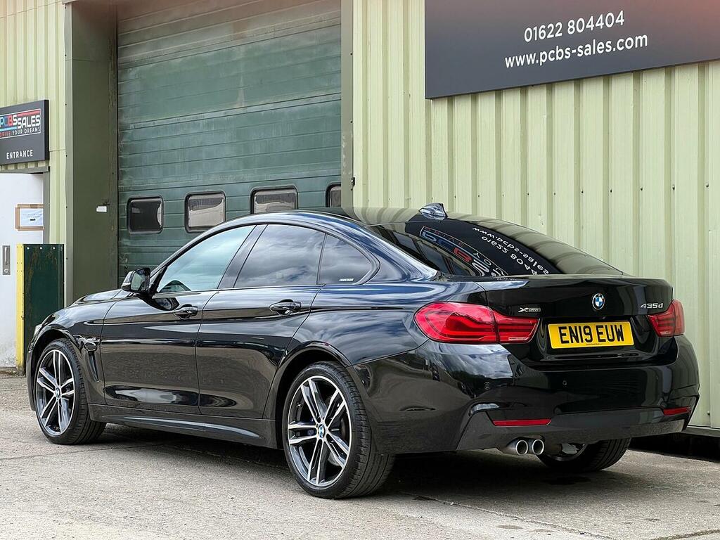 BMW 4 Series Gran Coupe 3.0 435D M Sport Hatchback Xdrive EN19EUW Black #4
