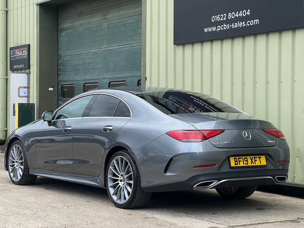 Mercedes-Benz CLS 2.9 Cls400d Amg Line Premium Plus Coupe Dies BF19XFT Grey #4